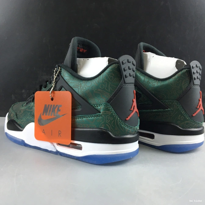 Cheap aj4-1043515 jordan 4 air green laser 0503